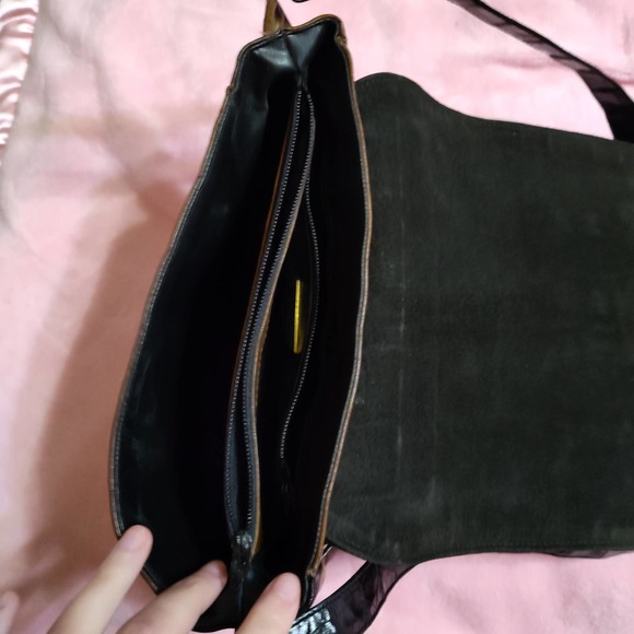 Sharif Leather, Multi Colored Shoulder Bag - Picture 3 of 4